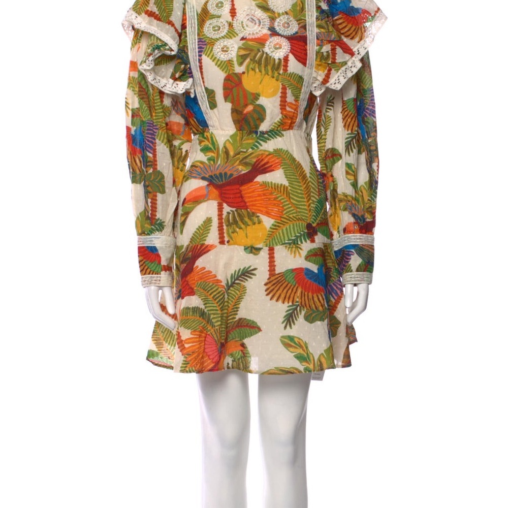 FARM Rio Colorful Tropical Midi Dress